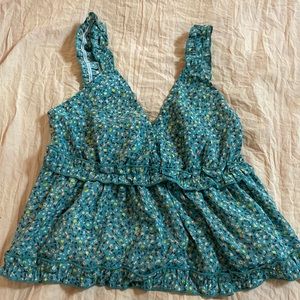 Floral crop top